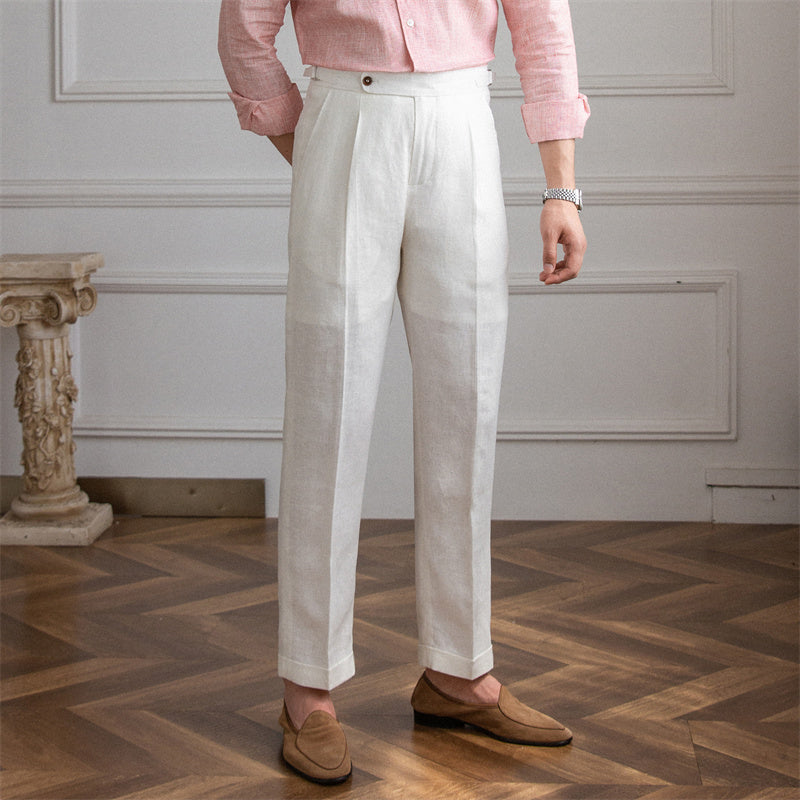 Pantaloni in Lino Celio