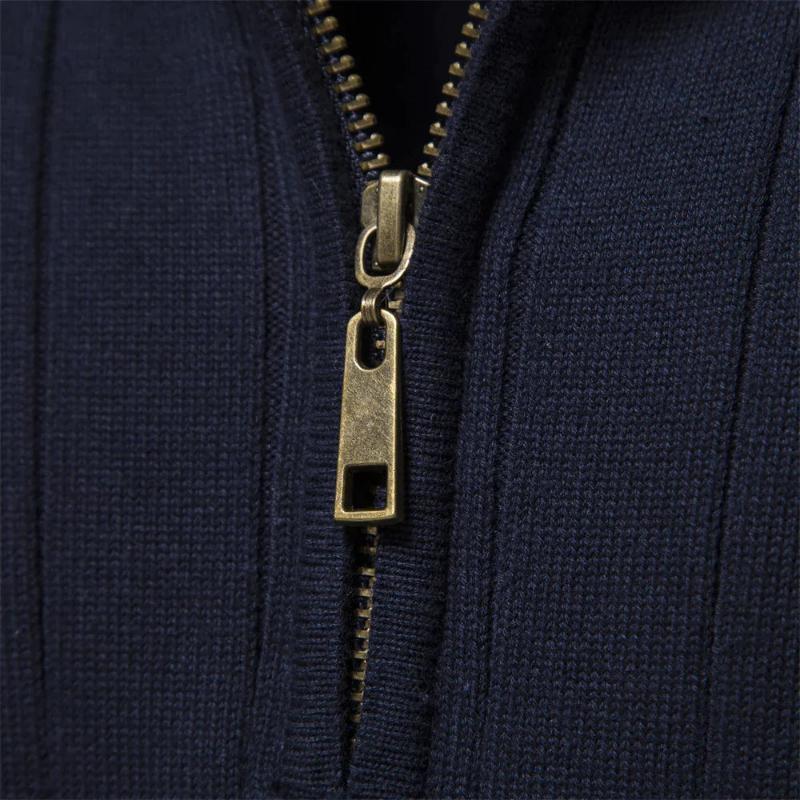 Lucas | Maglione a Costine Fit Muscolare