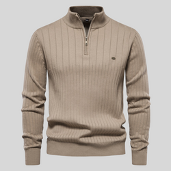Lucas | Maglione a Costine Fit Muscolare