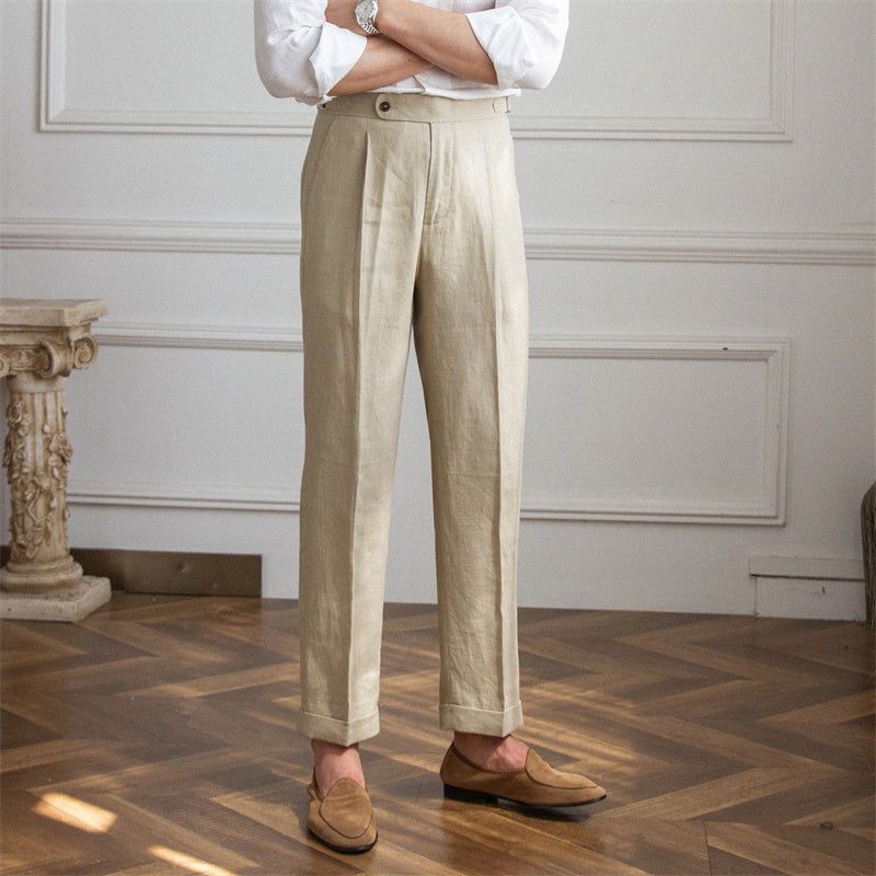 Pantaloni in Lino Celio