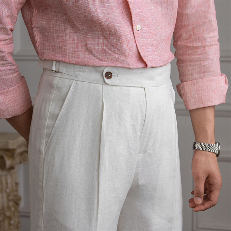 Pantaloni in Lino Celio