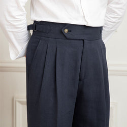 Pantaloni in Lino Santo
