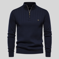 Lucas | Maglione a Costine Fit Muscolare