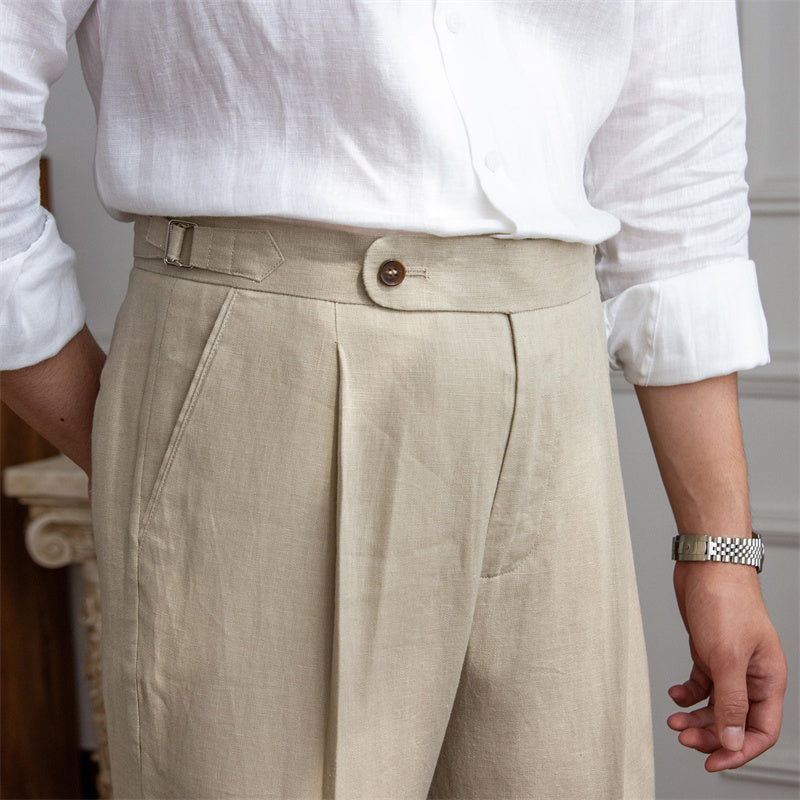 Pantaloni in Lino Celio