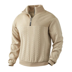 Ethan | Felpa Premium con Zip a Quarto