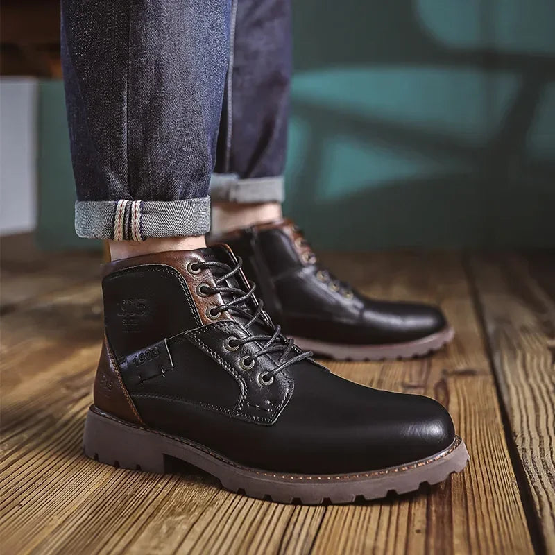 Parker | Stivali da uomo in pelle dallo stile britannico