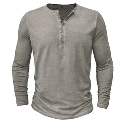 Thomas Harding | Camicia Henley a Manica Lunga