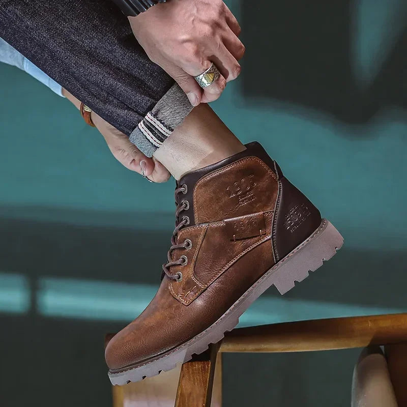 Parker | Stivali da uomo in pelle dallo stile britannico