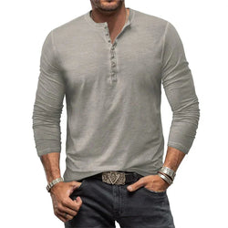 Thomas Harding | Camicia Henley a Manica Lunga