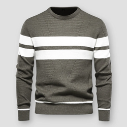 Lenan | Maglione a Righe Lavorato a Maglia