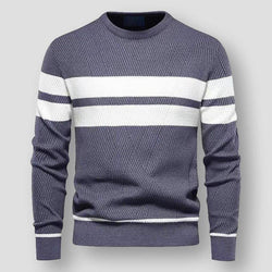 Lenan | Maglione a Righe Lavorato a Maglia
