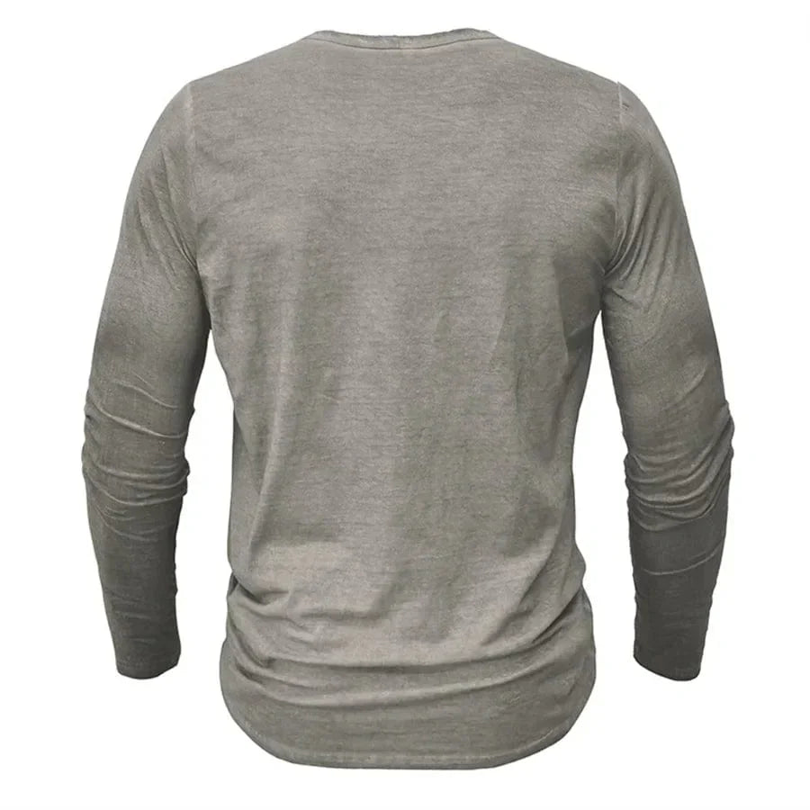 Thomas Harding | Camicia Henley a Manica Lunga