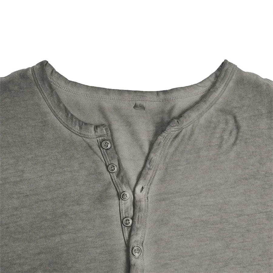 Thomas Harding | Camicia Henley a Manica Lunga