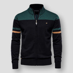 Kieran | Cardigan con Zip a Maniche Lunghe