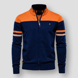 Kieran | Cardigan con Zip a Maniche Lunghe