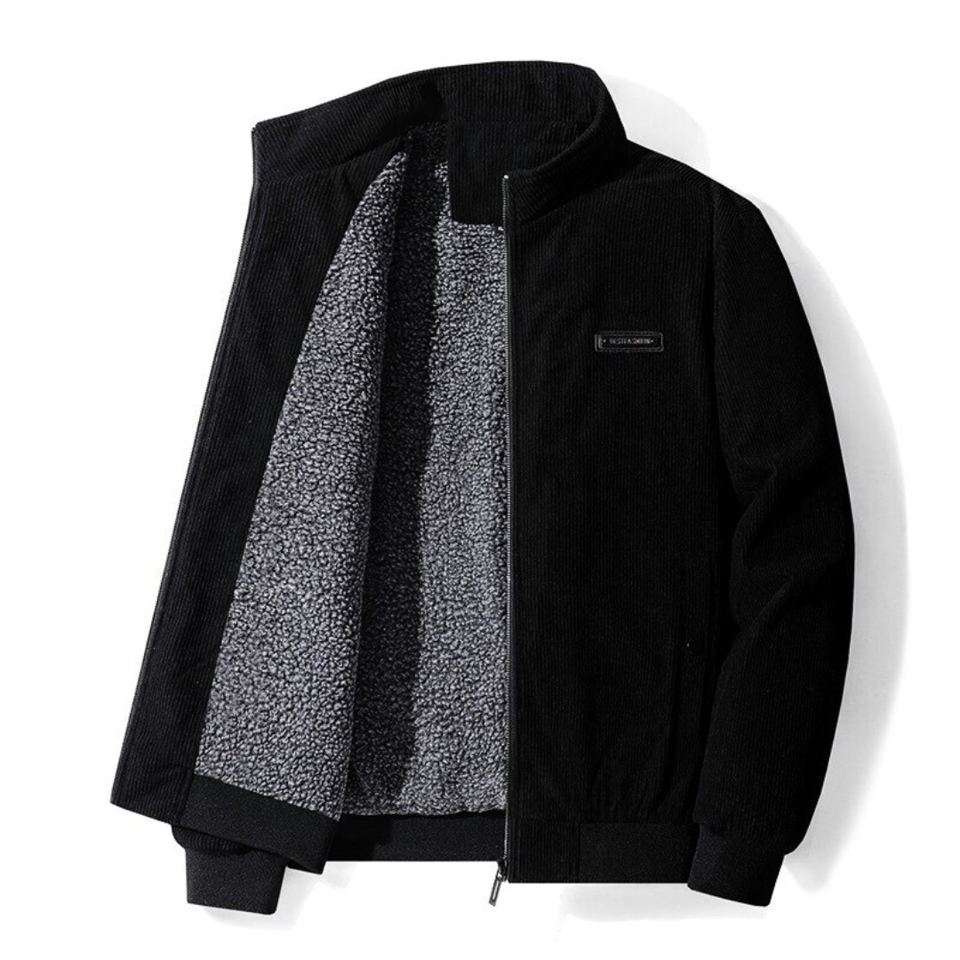 Connor™ | Giacca in corduroy foderata in Sherpa