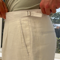 Pantaloni in Lino Celio