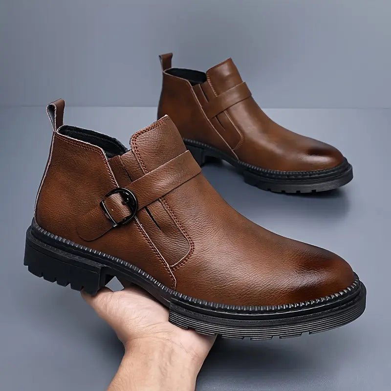 Liam | Stivali da ranger in pelle per uomo