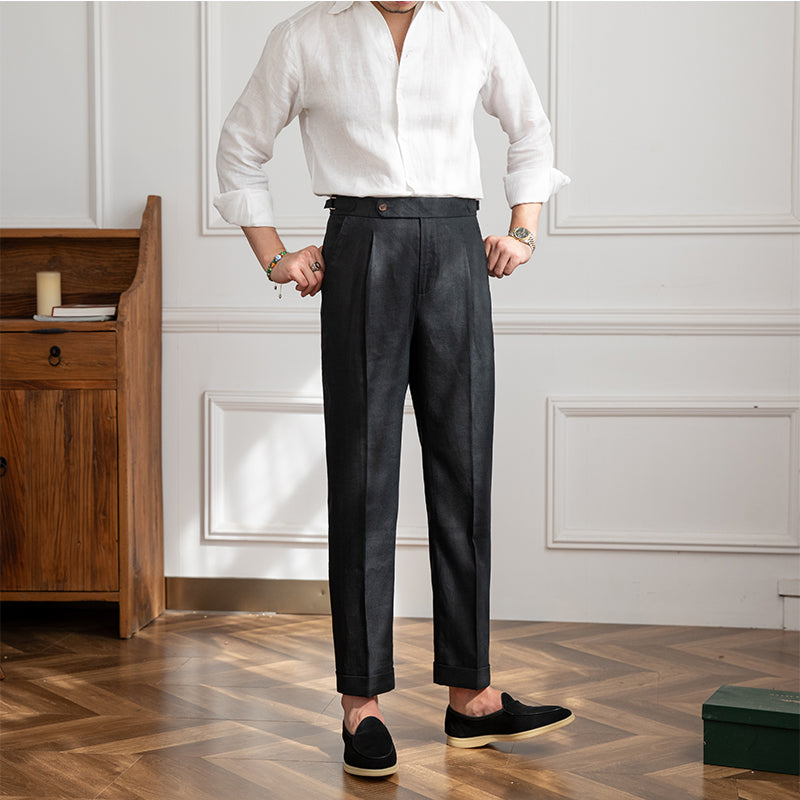 Pantaloni in Lino Celio