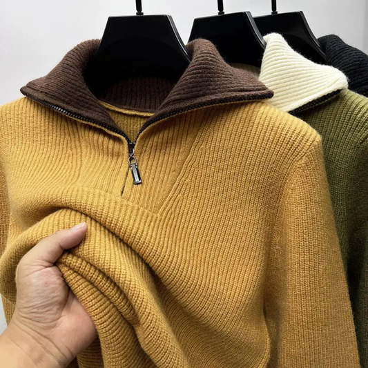 Dominic | Atlas High Neck Quarter Zip