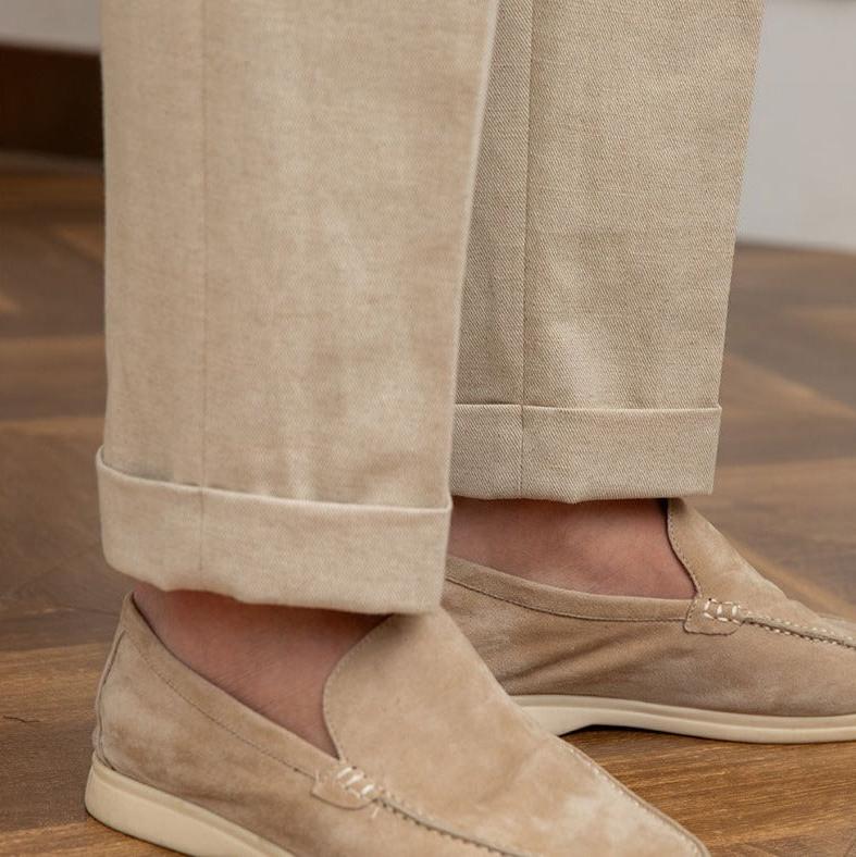 Pantaloni in Lino Santo