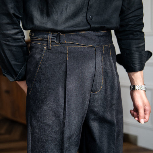 Pantaloni in Denim Fontana
