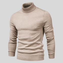 Alaric | Maglione a Collo Alto Elegante