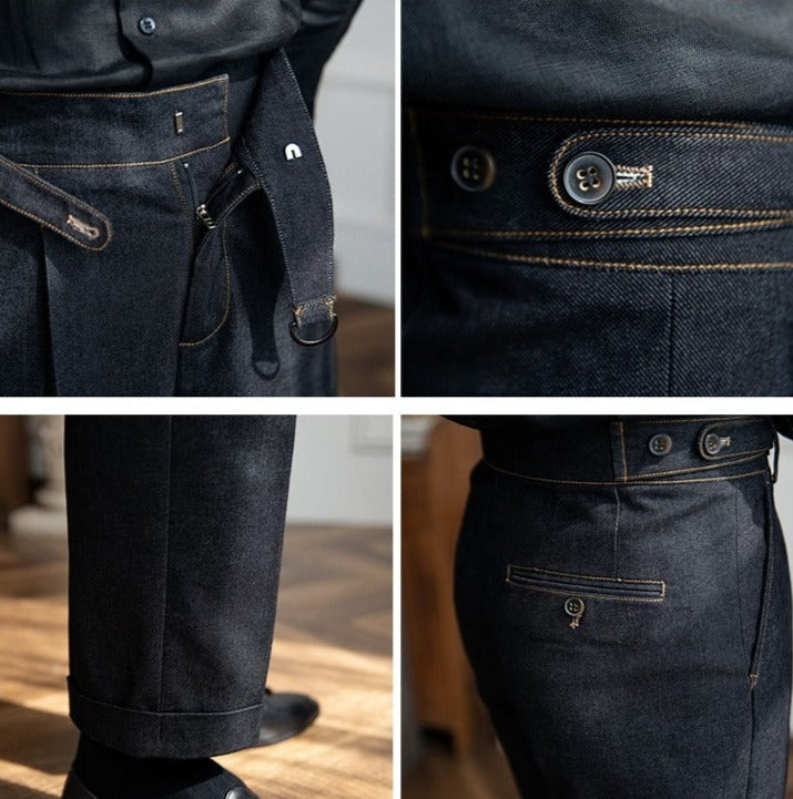 Pantaloni in Denim Fontana