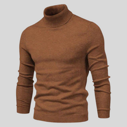 Alaric | Maglione a Collo Alto Elegante