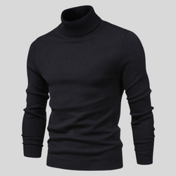 Alaric | Maglione a Collo Alto Elegante