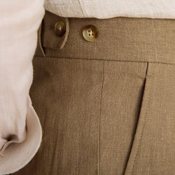 Pantaloni in Lino Bacco