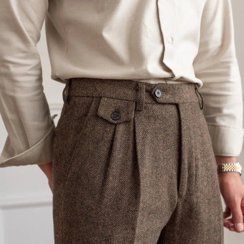 Pantaloni in Lana Padrino