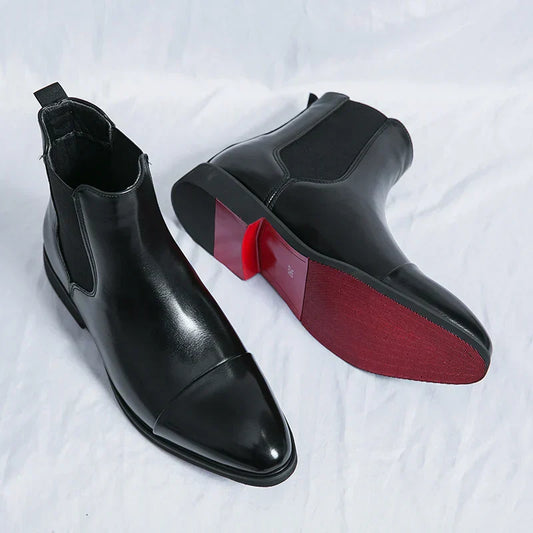 Damien | Stivali Chelsea in vera pelle