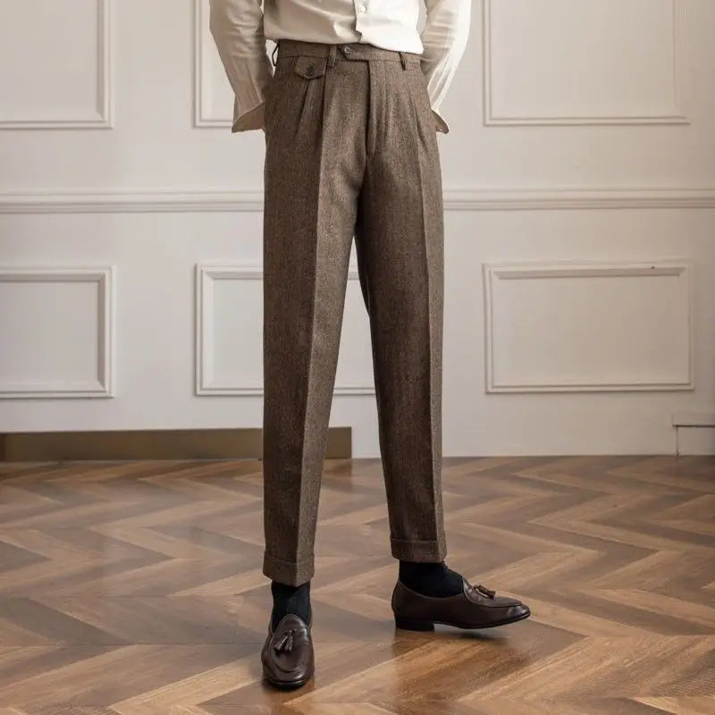 Pantaloni in Lana Padrino
