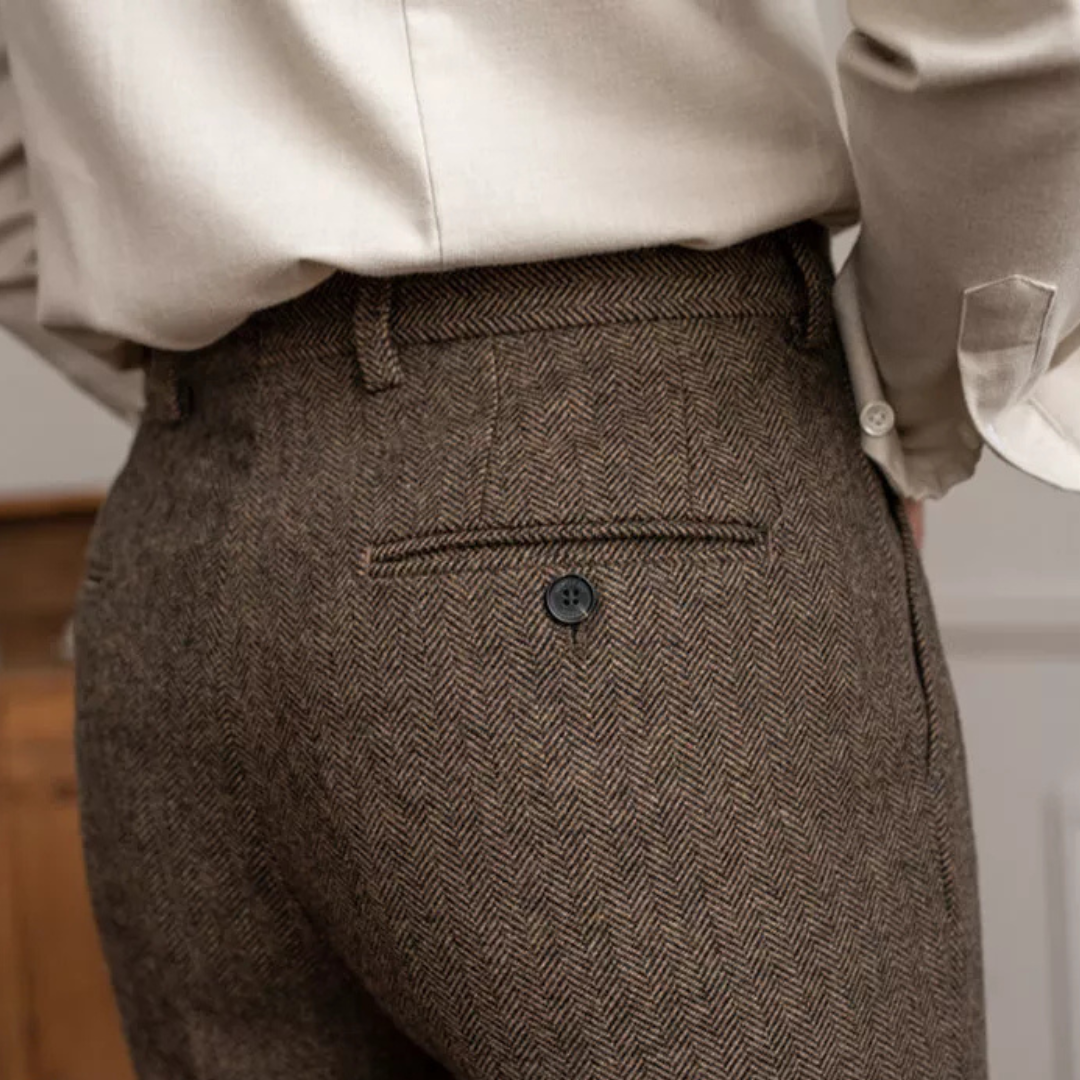 Pantaloni in Lana Padrino