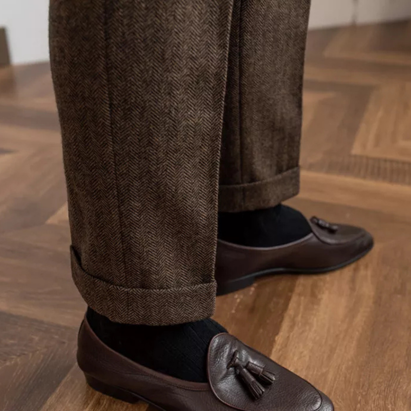 Pantaloni in Lana Padrino